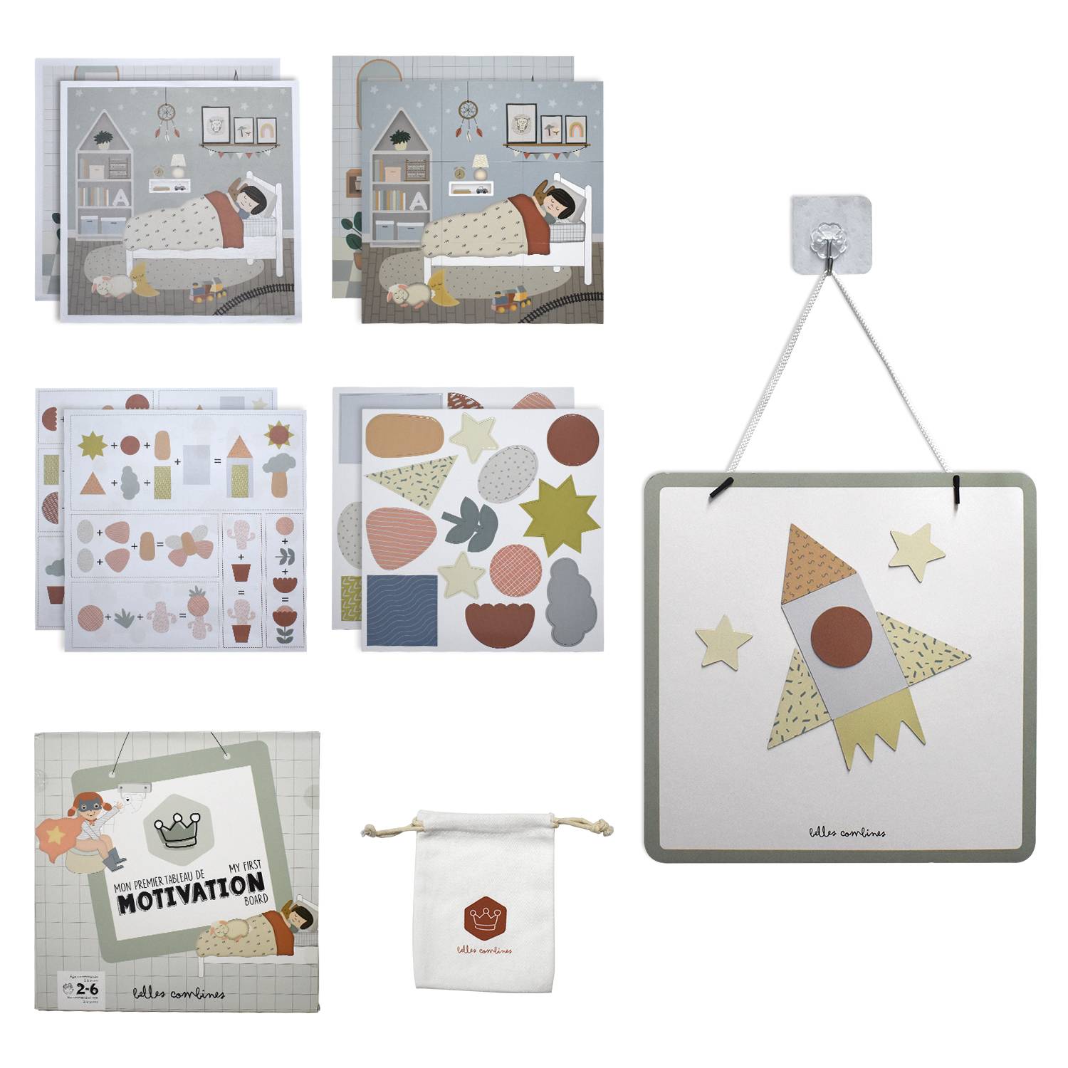 Magnetic Children Puzzle Set