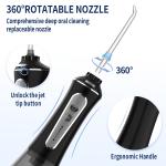 300ml Cordless Water Flosser Teeth Cleaner Personal Health Care Portable