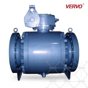 Quality Full Bore Api 6d Api 598 12 Trunnion Ball Valve Manufacturer A105 600 Lb Rtj wholesale