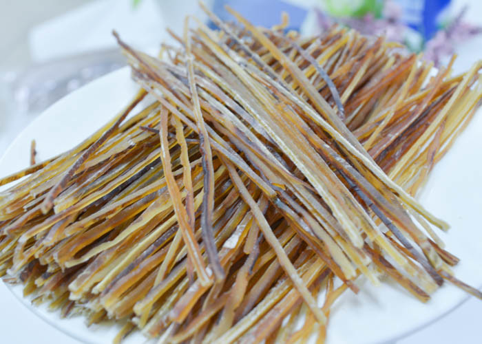 Seasoned Squid Wing Fin Strip