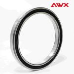 Low Noise Thin Wall Bearing 16011 2RS Steel Cage Deep Groove Ball Bearing