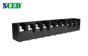 Quality Pitch 20.00mm 600V 75A 10P Barrier Terminal Block Power Terminal Block wholesale