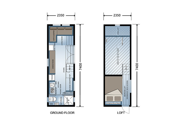 Prefab Luxury Light Gauge Tiny House-ORLANDO Australia American Standard