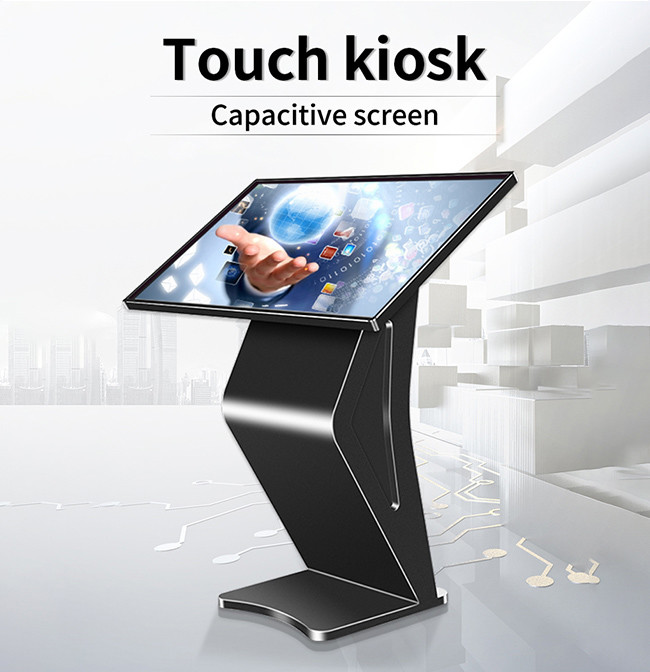 Bank Inquiry Touch Screen Information Kiosk 500cd/M2 Info Kiosks