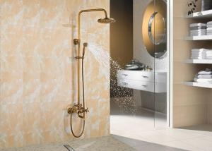 Quality ROVATE Shower System Kit , Rain Shower System Sliding Hand Shower Holder wholesale