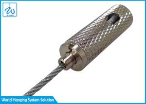 Quality 2.0mm Knurled Surface Cable Grippper / Lighting Wire Suspension Kit wholesale