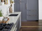 2024 Modern Style Fiberglass Design for Domestic Kitchen Cabinet in Villa