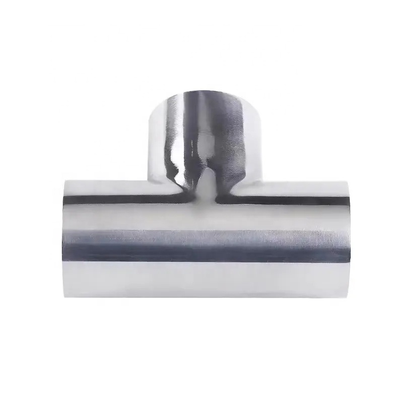 1/4''-4.0'' Size Sanitary Welding Tee Connector Pipe for Industrial SS304/316 Material