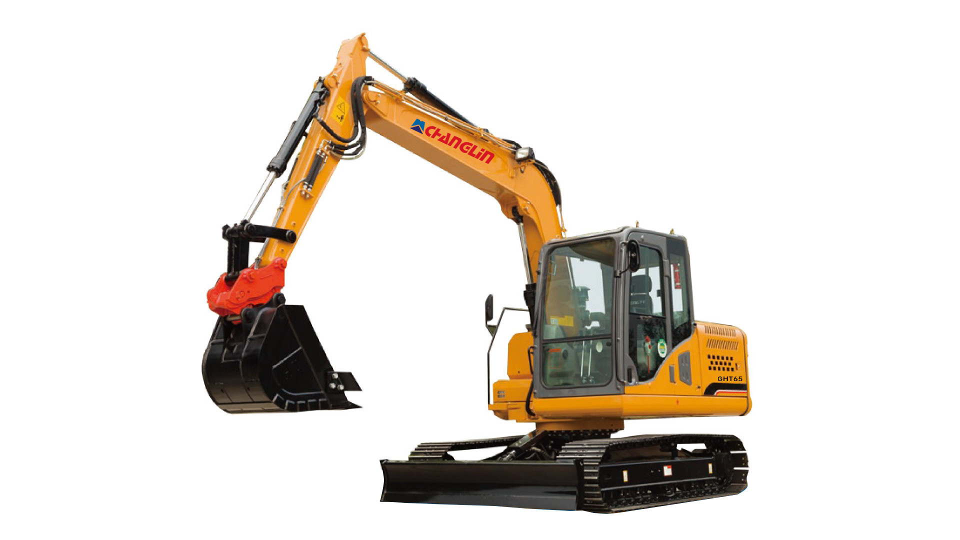 Sinomach Changlin crawler excavator GHT65 with 0.2cbm similar Komatus PC60