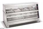 Convenient Food Selection With Warming Showcase 800*480*635 Mm N.W 40Kg Warming
