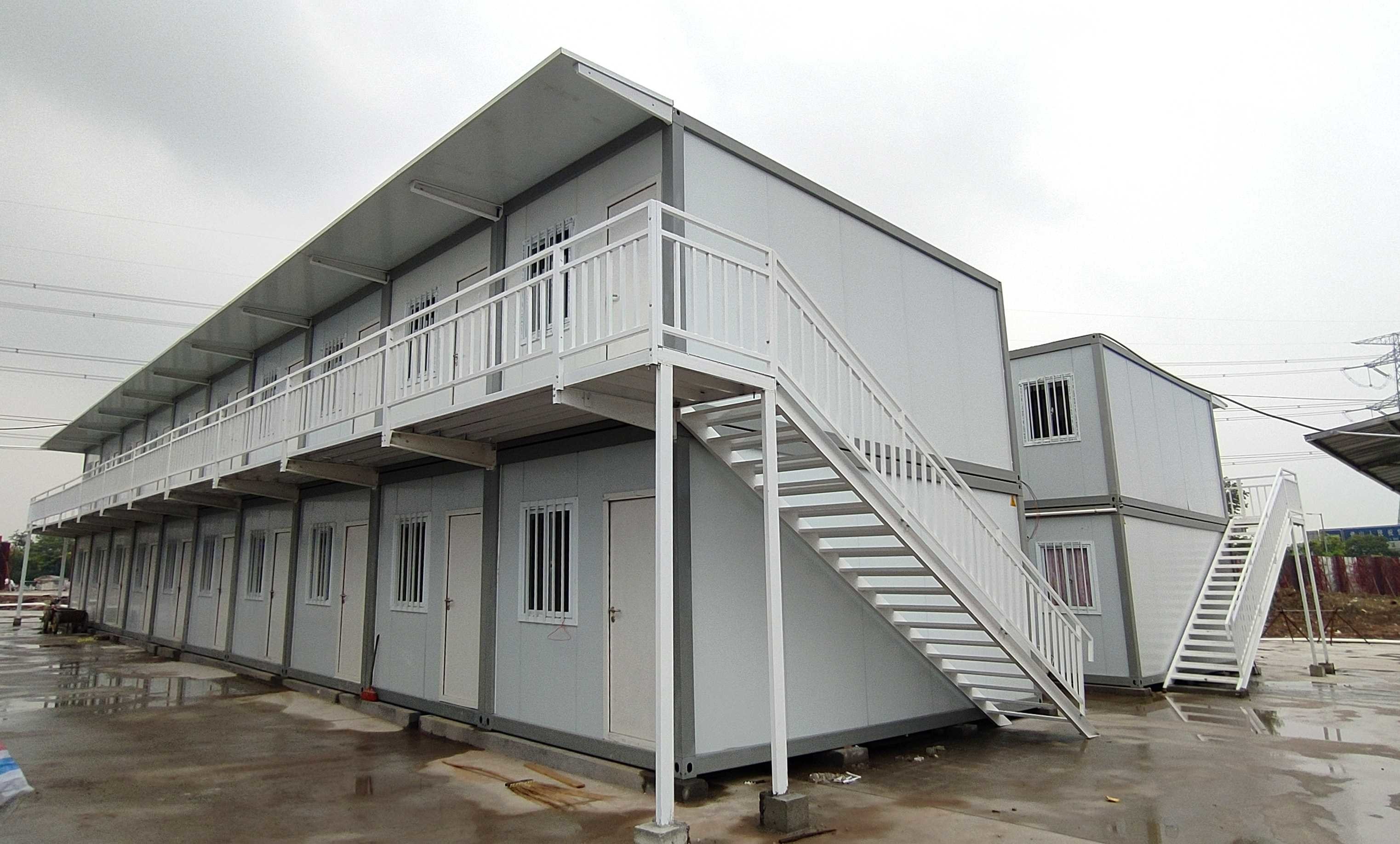 2 Bedroom Rental Container Homes Detachable Apartment Dormitory House