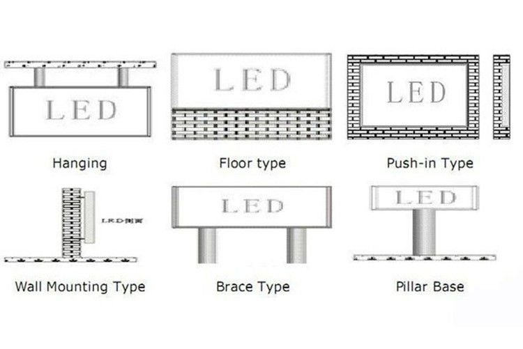 Guangzhou shenzhen p5 p8 p10 naked eye video wall digital led display screen waterproof led video 3d billboard advertising