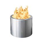 Wood Burning Corten Steel Low Smoke Fire Pit 600mm Outdoor Decoration