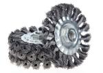Perfect Rust Removal Twist Knot Wheel Brush 4 Inch OD For Cleaning Spot Welds