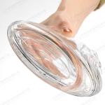 Rubber Stopper Sealing Type Lead Free Whiskey Decanter Tequila Glass Bottles