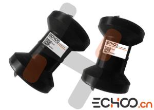Quality KX71-3 Mini Digger Bottom Rollers Kubota Excavator Spare Parts In Black Color wholesale