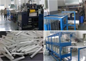 Quality Twin Screw Polythene Extruder Machine , Plastic Recycling Extruder 1 Year Warranty wholesale