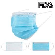 Quality Health Melt Blown Fabric 3 Ply Disposable Face Mask Low Breathing Resistance wholesale
