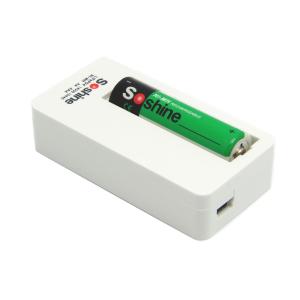 Quality Soshine LED single usb charger for Li-FePO4 14500 10440 3.2V / Ni-MH AA AAA 1.2V Intelligent Charger wholesale