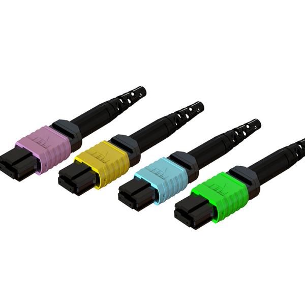 Cheap 3.0mm 24 Cores MPO Fiber Optic Connector For Fiber Communication Parts for sale