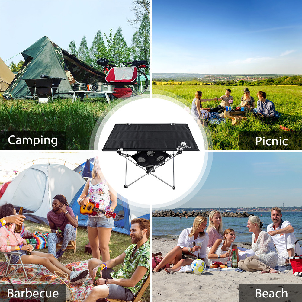 0.85kg 1680D Oxford Folding Camping Picnic Table