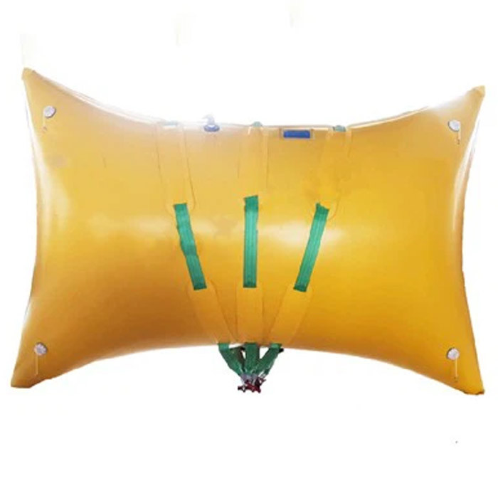 Pillow Type Buoyancy Inflatable Salvage Tubes Bag Floating Pipe On Water