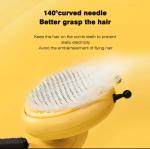 Wholesale High Quality Honey Bee Pet Grooming Brush Cat Hair Cleaning Comb For