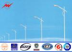 10m Street Light Poles ISO certificate Q235 Hot dip galvanization