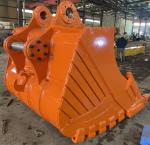 Hitachi Excavator Titling Roock Bucket With 1.2m3 Capacity For Cat Volvo Case