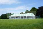 Catering White Marquee Tent , Full Glass Wall Tent 200 People Capacity