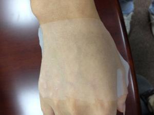 Quality 100% Cupro Spunlace Non Woven Fabric Transparent Mask Raw Material wholesale