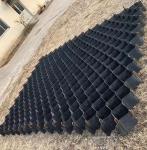 Green Geocell Gravel Grid for Parking Lot Soil Stabilization and Driveway