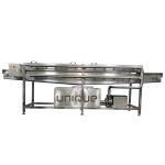 450 KG Green Onion Leek High Pressure Spraying Washing Cleaning Machine at