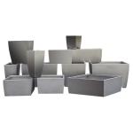 Waterproof unbreakable metal garden flower planter box outdoor