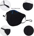 Black Dust Proof Disposable Respirator Mask Clean Independent Packaging