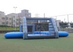 Durable PVC Tarpaulin Inflatable Football Game Field Court Arena Pitch