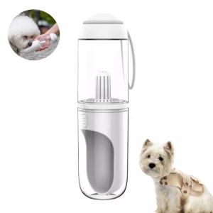 Quality Wholesale Durable Fashion 2 In 1 Pet Dog Water Bottle Portable Pet Outdoor Water Bottle For Large Small Dog wholesale