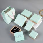Luxury Paper Jewelry Boxes Offset Printing Necklace Earring Cardboard Gift