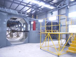 Quality 5-Station Tower Roto Moulding Machine High-Efficiency Energy-Saving For Plastic wholesale