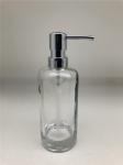 Classic Style Clear Glass Bath Accessories Set For Home Hotel Bathroom Cleaning