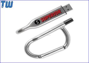 Quality Promotional Safety Carabiner 128GB USB Memory Stick Pen Drives wholesale