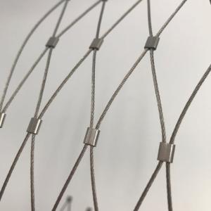 Quality X Tend Stainless Steel Balustrade Mesh , Stainless Steel Baby Safety Netting For Stairs wholesale