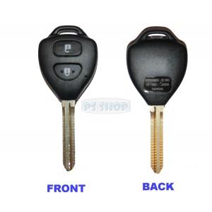 Quality black toyota replacement auto keys with high impact resistance wholesale