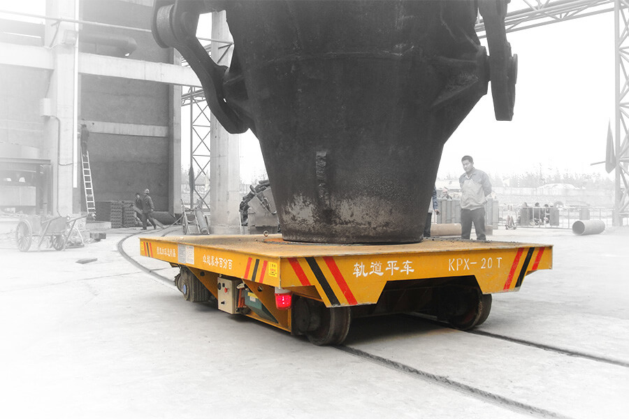 Ladle Transfer Car High Temperature and Infinite Operation of Steel Transfer Trolley Rail