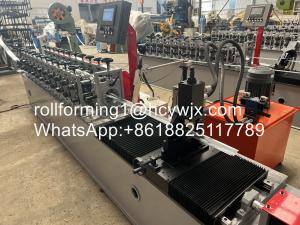 Quality 175mm Shaft Bearing Steel Cold Omega Profile Forming Machine 380v 50hz 3 Phases wholesale