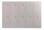 13.56 MHz MF 4K RFID Inlay Sheet PVC Material A4 Size For Card Making