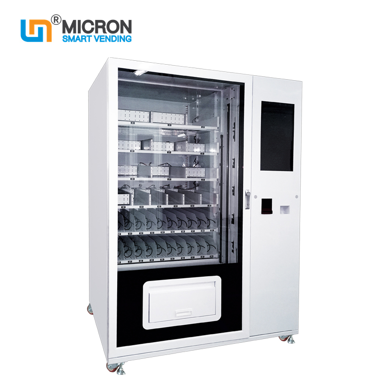 Red Wine Smart Vending Machine With Age Recognition System Support Paper Money