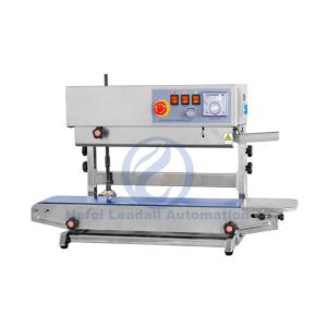 Quality Stepless Speed Stainless Steel Auto Bag Sealer / Plastic Bag Continuous Band Sealer wholesale