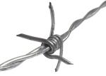 Galvanized / Pvc Coated 2.0mm Steel Barbed Wire For Field Fencing 25kg/Roll