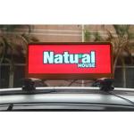 Car Taxi Top Outdoor LED Display High Brightness With 960x320mm Screen Size
